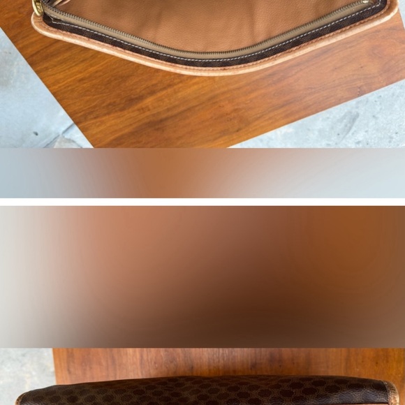 Celine Macadam Zip Document Case Clutch Pouch - Picture 8 of 9